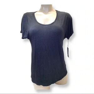 Alexis Ren Size Large Revolve Trap Crewneck Black Tee New With Tags